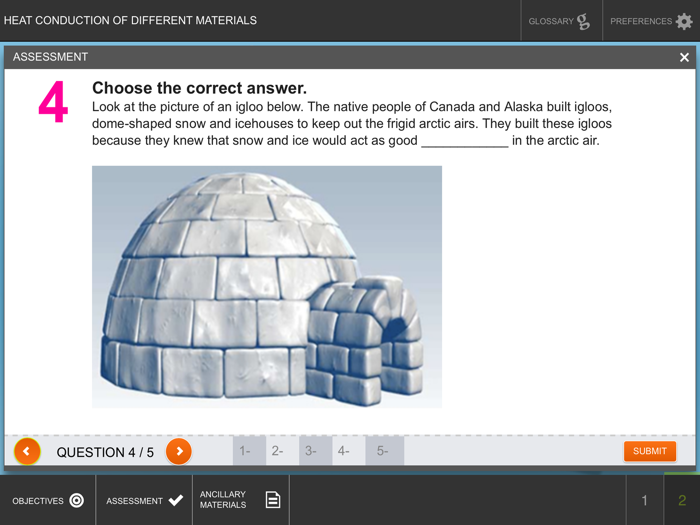 Heat Conduction of Materials