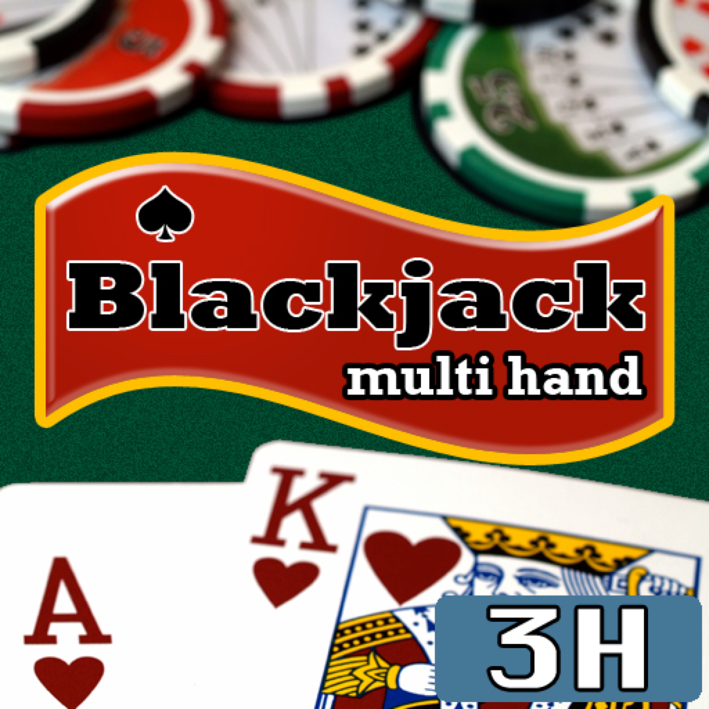 Blackjack 21 Pro Multi-Hand App Icon