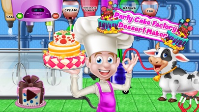 Party Cake Factory and Dessert Maker screenshot 1