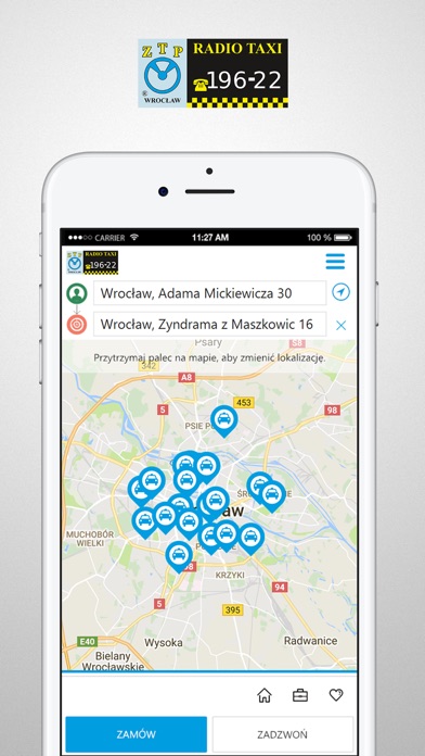 ZTP Taxi Wrocław screenshot 2