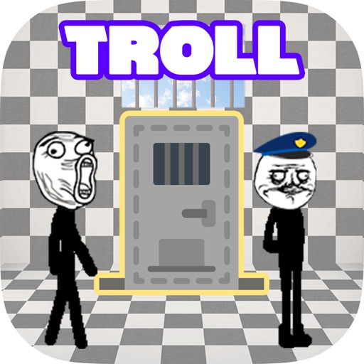 Stickman Troll - Prison Escape icon