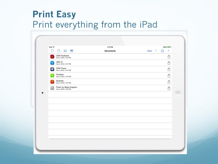 Print Easy for iPad