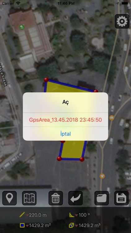 GPS Alan Ölçümü screenshot-8