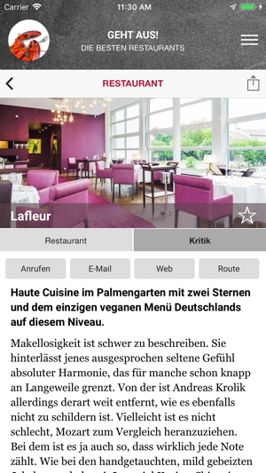 GEHT AUS! – Restaurantführer(圖4)-速報App