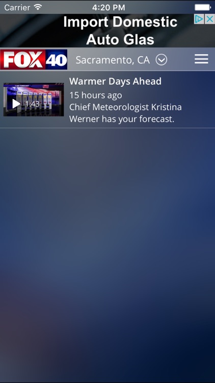 FOX 40 Sacramento Weather screenshot-4