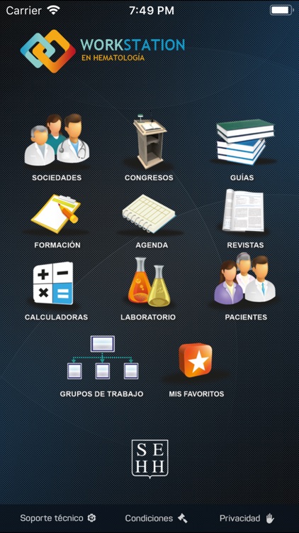 Workstation en Hematología