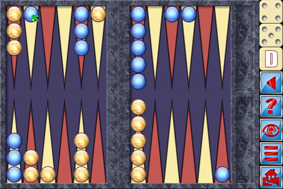 Backgammon V+, fun dice game screenshot 4