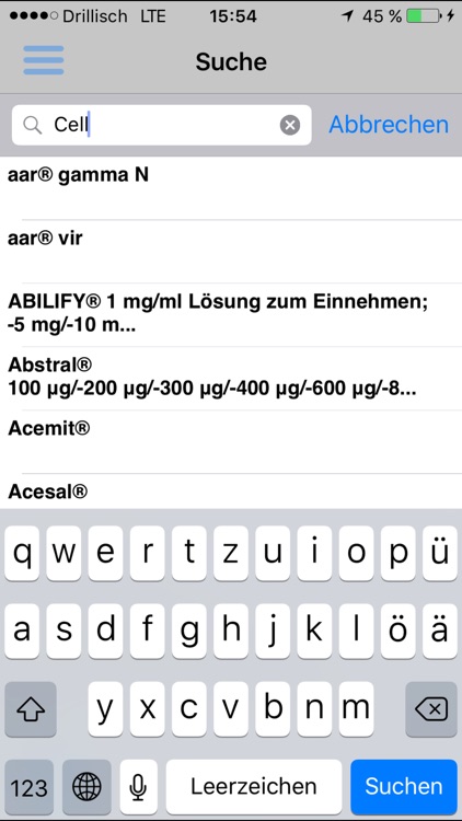 ROTE LISTE Medikamente