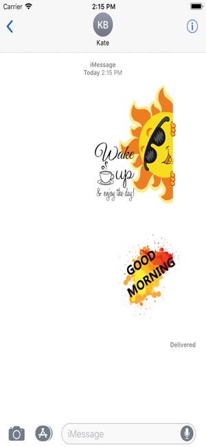 Good Morning Stickers 2018(圖5)-速報App