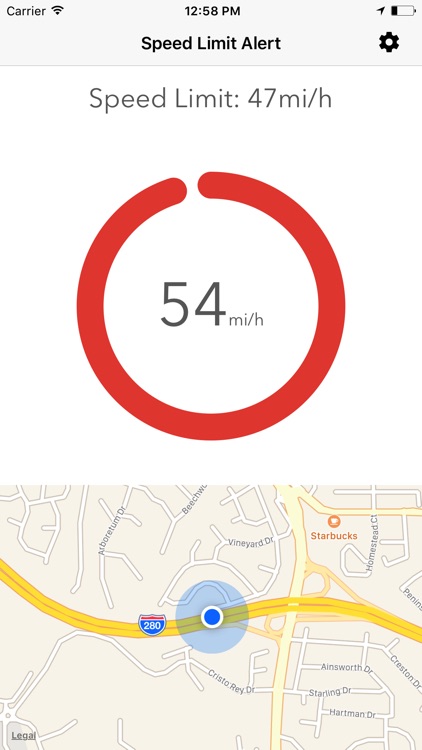 Speed Limit Alert