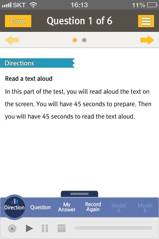 YBM Speaking Test screenshot 4