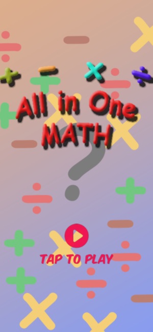 All In One Math Learning