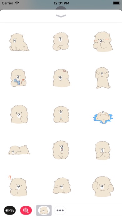 Cute Polar Bear - Fx Sticker screenshot 2