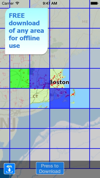 Aqua Map Massachusetts Lakes + screenshot-5