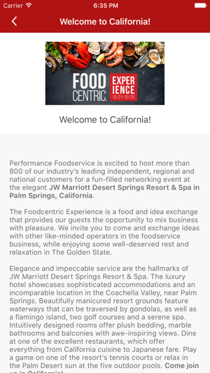 Performance Foodservice Events(圖4)-速報App