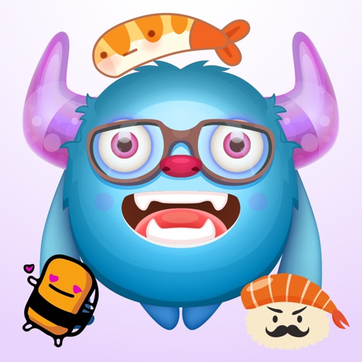 Animated Monster & Sushi icon