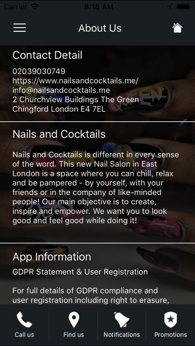 Nails & Cocktails LDN screenshot 2