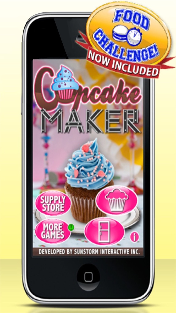 【图】Cupcake Maker Games(截图1)