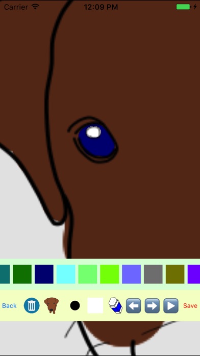 Puppy Dog Moves Coloring Book screenshot 2