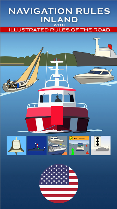 Navigation Rules Inland - for Boating & Sailing Screenshot 1
