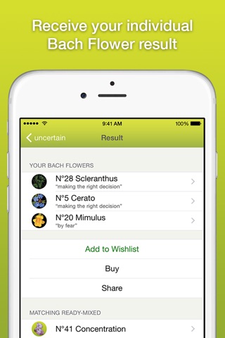 Bach Flower Self-test screenshot 4