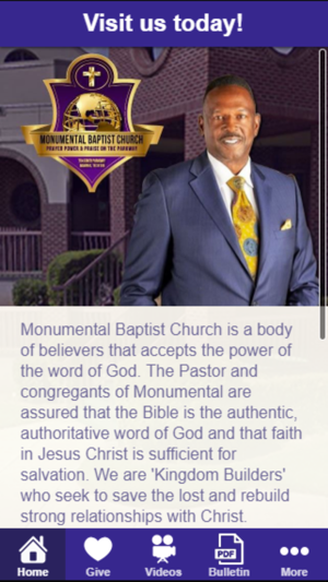 Monumental Baptist Church(圖1)-速報App