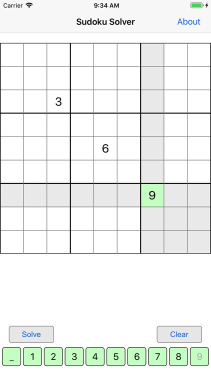 Sudoku Solver Classic By Ori Shalev