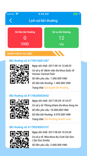 FTCTPA- DV Bồi thường sức khoẻ