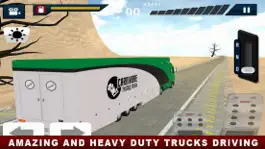 Game screenshot Driving Truck US Deset Way mod apk