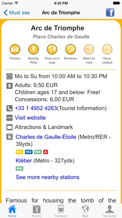Paris Travel Guide Offline screenshot-4