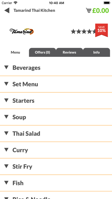 How to cancel & delete Tamarind Thai Kitchen from iphone & ipad 2