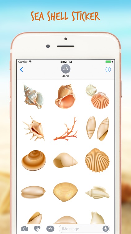 Sea Shell Life Stickers