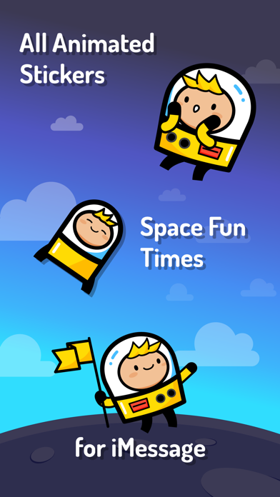 Kid Wonder Space Stickers screenshot 2