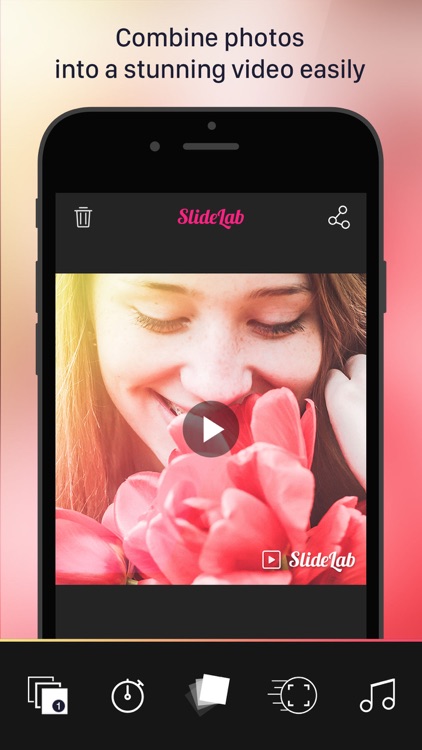 SlideLab - Add Music to Photos