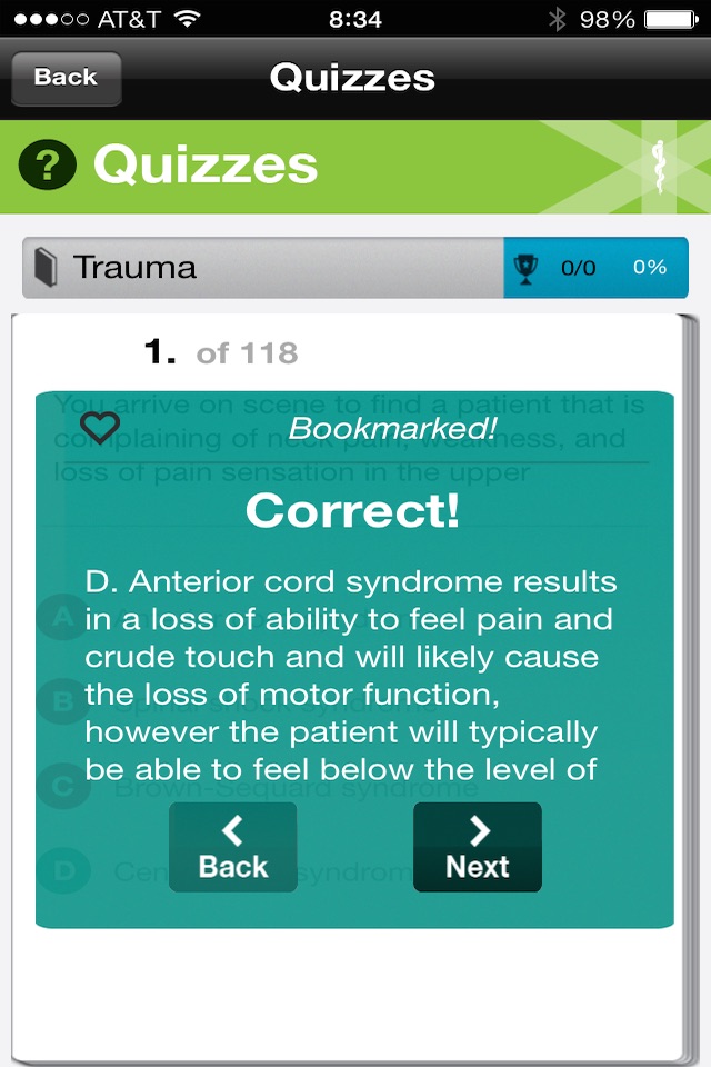 EMT Tutor Lite - Scenarios screenshot 3