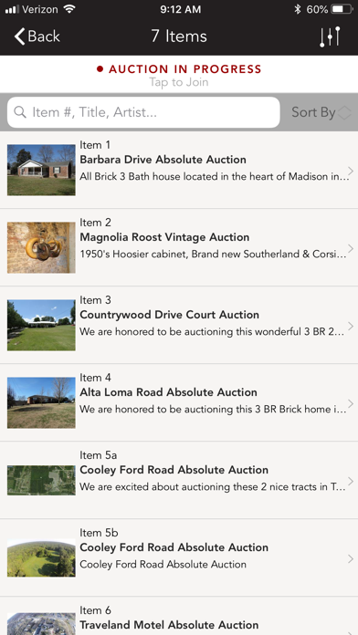 Seals Auctions screenshot 2