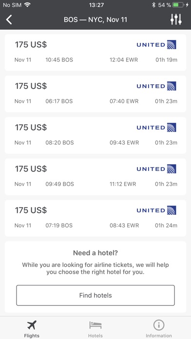 Travel — Flights and Hotels screenshot 2