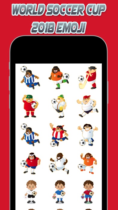 World Soccer Cup 2018 Emoji screenshot 3