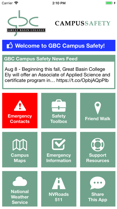 How to cancel & delete Campus Safety - GBCNV from iphone & ipad 1