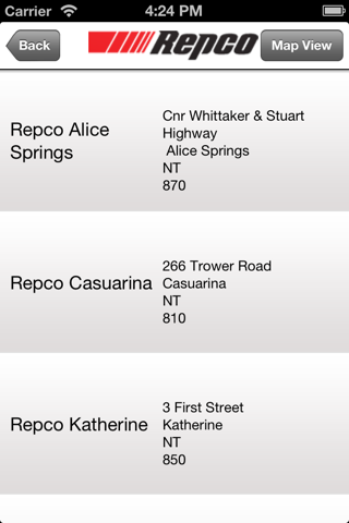 Repco Store Finder screenshot 4