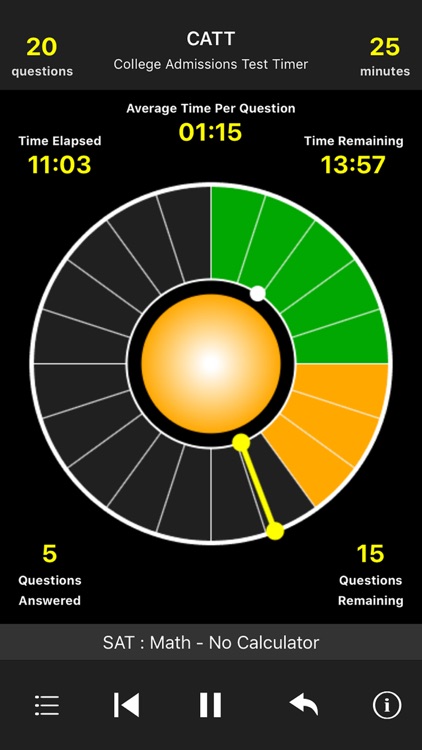 SAT/ACT/PSAT Timer - by CATT screenshot-3