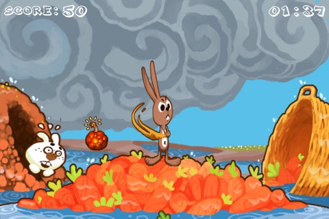 Funny Rabbit And Carrots screenshot 4