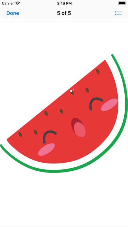 Wonderful Watermelon Stickers screenshot-5
