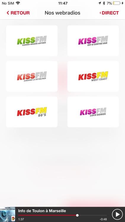 Kiss FM de la Côte d'Azur screenshot-3