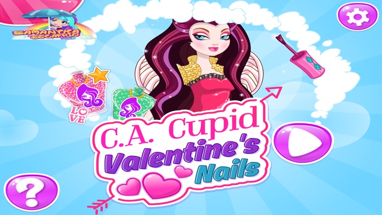 Cupid Valentines Nails Game