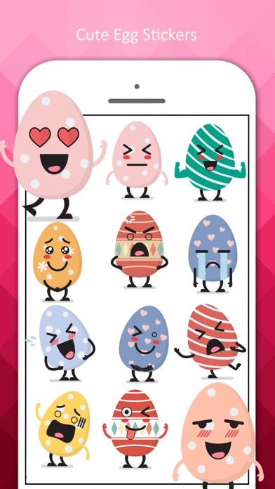 Runner Egg Stickers screenshot 3