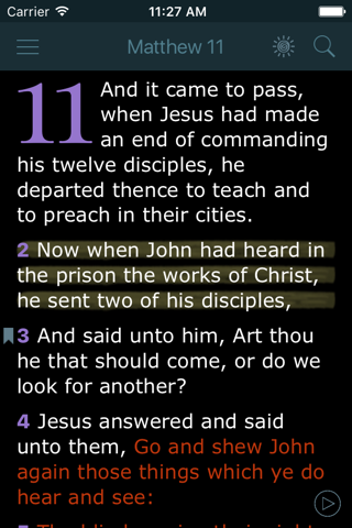 King James Bible with Audio screenshot 2