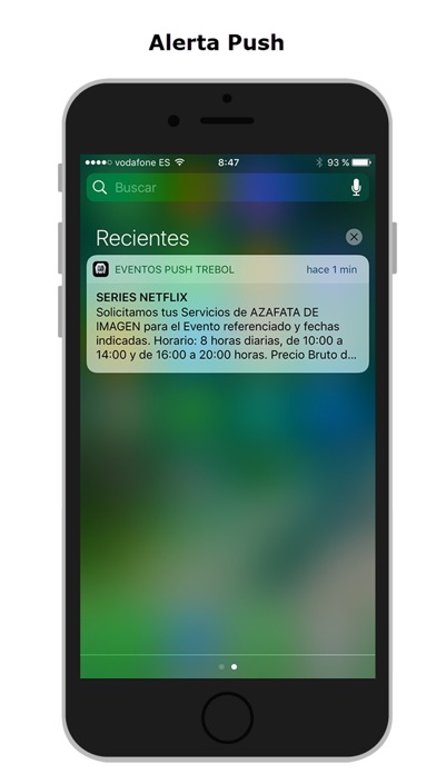 EVENTOS Push TREBOL screenshot 2
