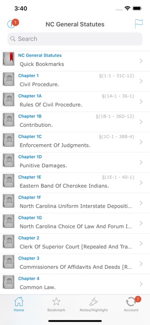 NC Laws North Carolina Code(圖1)-速報App