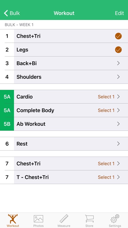 90 Day Workout Tracker BB screenshot-3